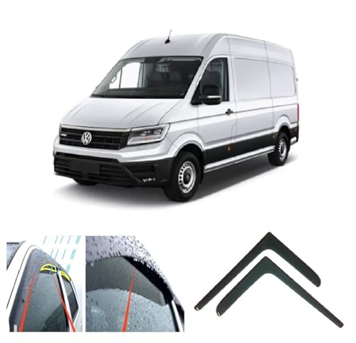 AC WOW 2X Windabweiser kompatibel mit V W Crafter/Man TGE 2017 2018 2019 2020 2021 2022 2023 2024 2025