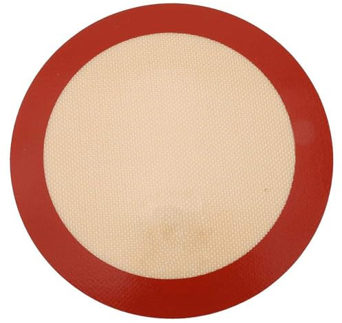 Tapis de cuisson en silicone, réutilisable, résistant à la chaleur, antiadhésif, lavable, 22,9 cm | Réutilisable, Résistant à la chaleur, Antiadhésif, Lavable