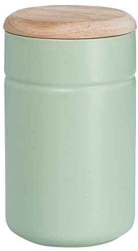 Maxwell & Williams AY0313 Vorratsdose – 900 ml Füllvolumen, Porzellan Mint mattiert – Tint, 1 Stück in Geschenkbox