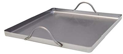 WOLFPACK LINEA PROFESIONAL - Bandeja Hierro Para Horno 2 Asas 22x22 cm.