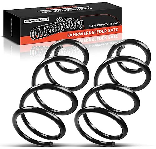 Frankberg 2x Coil Spring Front axle Compatible with Transit FB FC FD FS FZ FF FM FN 2.2 TDCi Bus Box Platform/chassis 2006-2014