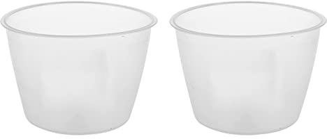 Lot de 2 tasses à mesurer pour riz - Anti-adhésives - Transparentes - Pour cuiseur à riz