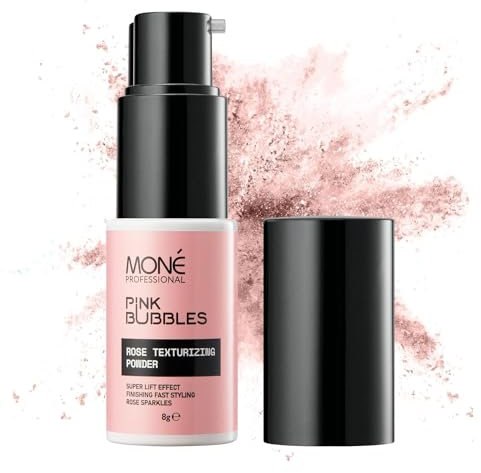 MONÉ PROFESSIONAL Polvere Volumizzante per Capelli - Spray Texturizzante leggermente Brillante a lunga durata - Effetto Istantaneo - Leggera fragranza di Vaniglia - per tutti i Tipi di Capelli, 8 g