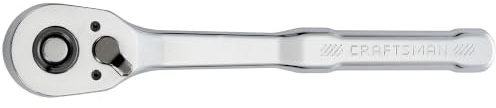 CRAFTSMAN Low Profile Ratchet, 1/2 Inch Drive, 72 Tooth (CMMT86723)