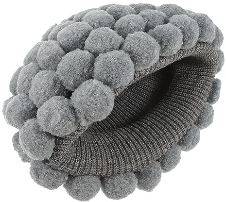 Uonlytech Cappello Lana Ragazzo Ragazza 46-50cm Morbido e Confortevole a Forma di Parrucca Stile Nonna per Shooting Fotografici e Shower Unico e Adorabile