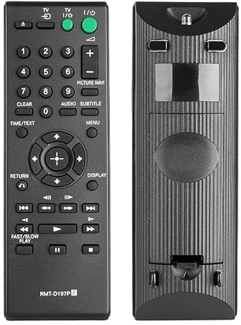 RMT-D197P Fernbedienung Kompatibel mit Sony DVD Player DVP-SR370 DVP-SR760H DVP-SR160 DVP-SR750H DVP-SR120 DVP-SR170 Ersatz Controller
