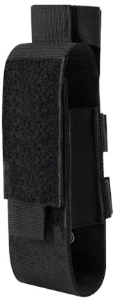 Tourniquet Holder, Molle Flashlight Holster with Hook & Loop EDC Shear Pouch for Spray Folding Knife, Only Pouch