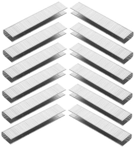 HOMSFOU Agrafes Brad U de U Certifiées Compatibles Pneumatiques, Métal Robuste pour Travail du Bois et Tapisserie, Usage Professionnel et Personnel, Lot 1000 Pièces, Usage Prolongé