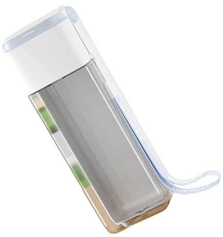 Vaso de agua plegable para mascotas para perros y gatos, portátil, a prueba de fugas, para mascotas, senderismo, fácil de limpiar, plegable, botella de agua para perros
