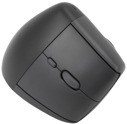 VELATEMOR 2,4 G di Doppia modalità Silenzioso Mouse Wireless Bluetooth, Mouse Verticale Ergonomico, Tipo C e USB, 800 1200 1600 DPI Regolabile per Laptop per PC