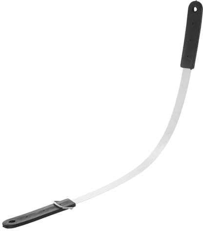 VERDANVERSE Cepillo De Pelo De Caballo Con Raspador De Acero Inoxidable Y Mango Plástico Herramienta De Aseo Para Quitar Pelo Muerto Y Suciedad 11.81X3.74X0.59 Pulgadas Ideal Para Caballos Y