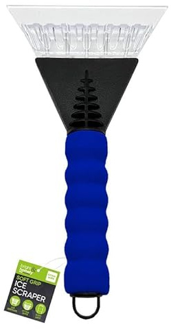 “Heavy Duty Ice Scraper for Car Windscreens – Durable Frost & Snow Remover with Ergonomic Grip – Winter Automotive Tool for Cars, Trucks & SUVs” (BLUE)