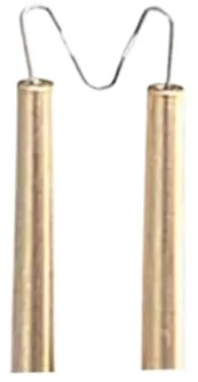amortiguadores de coche Grapas de soldadura plástico, grapadora caliente, grapas ondas precortadas, clavos 0,6mm/0,8mm, herramientas reparación láminas metal, 100 Uds(0.8MM D)