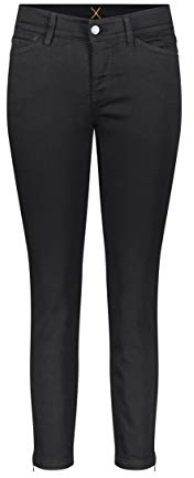 MAC Damer raka ben 3/4 byxor dröm chic, Svart (Black-black D999), 36W x 27L