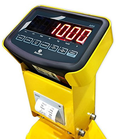 Transpaleta Pesadora Baxtran con IMPRESORA ARX2K (2000Kg x 500g)