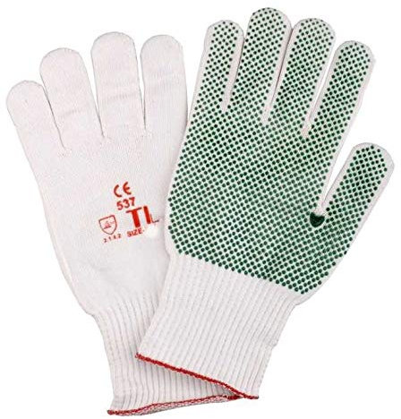 12 Paires Feinstrick-Arbeitshandschuhe Gr. 7 Gants Gant Gant D'Assemblage