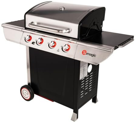 Somagic Barbecue à Gaz, 150cm x 115. 5cm