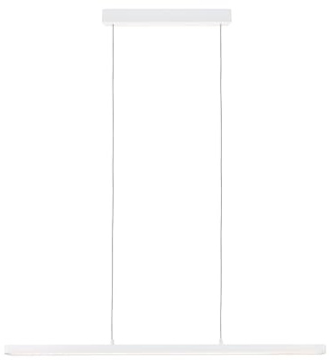 Paulmann 79901 LED Pendelleuchte Lento incl. 1x42 W dimmbar Warmweiß Weiß Aluminium, Kunststoff Beleuchtungssystem 2700 K