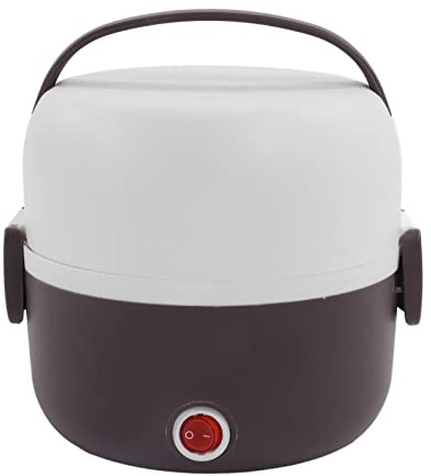 Lunch Box elettrico, Scaldavivande Elettrico Portatile a 2 Strati, 220V, 50HZ, 250W, Contenitore scaldavivande Bento a Prova di Perdite Fornello di Riso, per Campeggio Ufficio Scuola Colore(2#)
