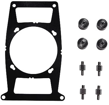 MOUDOAUER Metall PC CPU Lüfter Halterung für Corsair Hydro Serie H100i H115i H150i PRO Zubehör, Wasserkühlung Halterung Ersatz