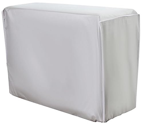 Zerodeko Cubierta De Aire Acondicionado Cubiertas Al Aire Libre Cubiertas De Polvo Almacenamiento De Latas De Galletas Poliéster Aparato Eléctrico Aire Acondicionado Central