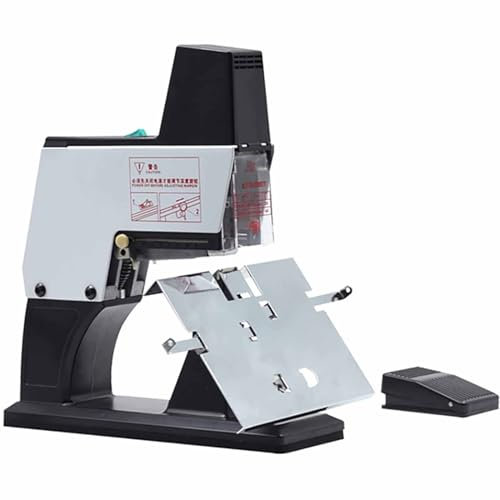 Agrafeuse électrique Bureau, Machine à Relier A3 Robuste, Agrafeuse Plate/à Selle, épaisseur Reliure 40 Feuilles, Protection Anti-Bourrage, Pour Plaques Et Livres Pour Imprimantes,A