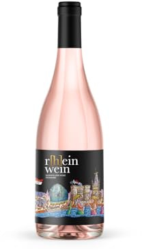 r[h]einwein Tilly Köln | Dornfelder Rosé, feinherb | 12% Vol. | 750ml Einzelflasche | Deutscher Qualitätswein Pfalz | 2022