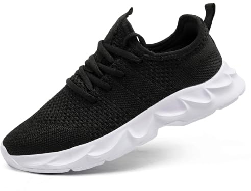 UROMGV Löparskor damskor sneakers sportskor tennisskor lätta halkfria sneakers promenadskor