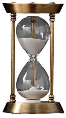 Sablier, sabliers, Minuterie sablier for décoration d'ornement, Salle à Manger, Salon, Maison, Placard, Bureau, Chambre à Coucher, fête, fête de Noël, Horloge 60 Minutes