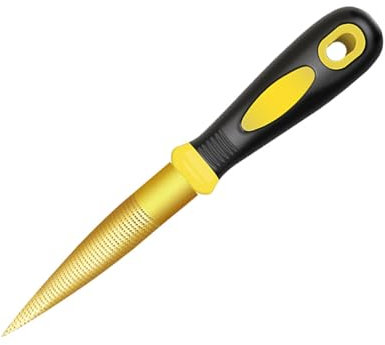 Lima per intaglio in legno in acciaio, per falegnameria, affilatura, affilatura, strumento per raspa per legno affusolata, 10,2 cm/15,2 cm/20,3 cm/25,4 cm/30,5 cm