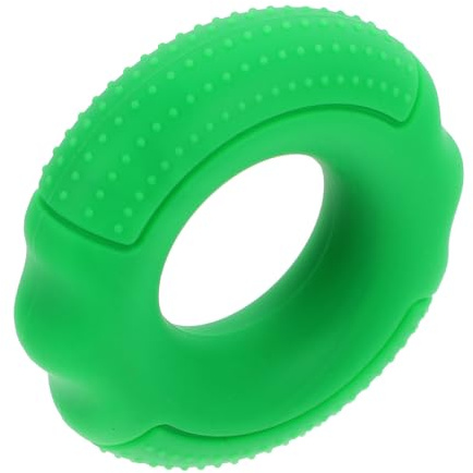 Silikon Handgrifftrainer Ring 20 Pfund Rund für Handübungen | Fingertrainer Arthrose, Anti Rutsch Massage, Kompakt Verstaubar für Zuhause und Indoor Fitness