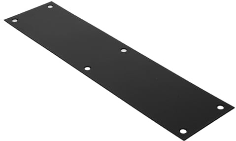 GALPADA Protector Del Panel De Puerta De Acero Inoxidable Placa De Protección Para Zócalo De Accesorios Para Puertas Exteriores Interiores
