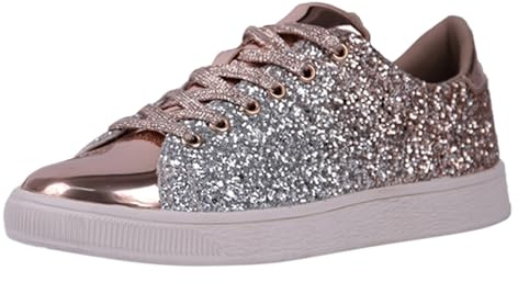 Sneakers Eleganti Donna Sneakers Donna Bianche Scarpe Blu Leopardate 41 Casual Nere Sneaker da Ginnastica Rosa Zeppa in con. Glitter 38 Matrimonio con Pizzo Rosse Tennis Pianta Larga Paillettes