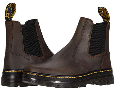Dr. Martens Unisex Embury Amphibians, Gaucho Crazy Horse, 43 EU