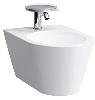 LAUFEN Kartell Wand-Bidet, 1 Hahnloch, 370x545x430mm, H8303317163021, Farbe: Schwarz Matt