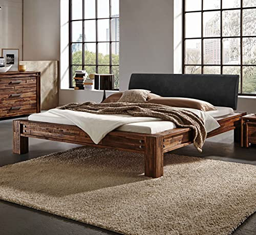 Hasena Factory Line San Felipe Loft Style Bett Vintage Brown 180x200