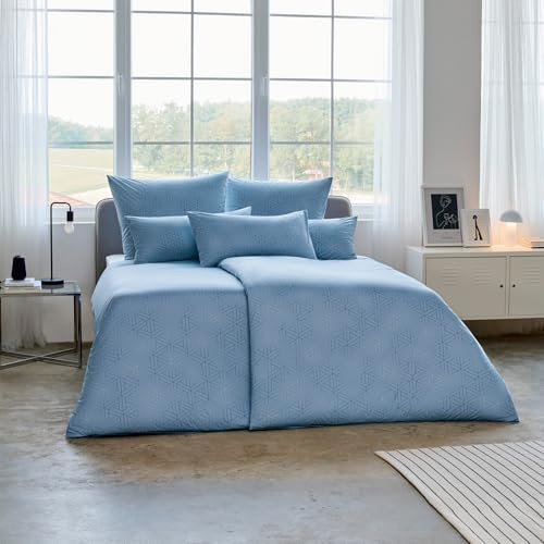 ESTELLA Atelier Bettwäsche Pippa Farbe Taube Größe 135x200 + 80x80