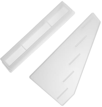 SEWOART 2St Regal Silikonform Regal Lagerregal silikon lippenstift aufbewahrung Silikonformen Lagerregale Harz Epoxid Formen für die Gestellherstellung DIY formen Lagerung