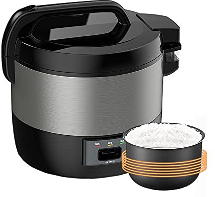 Cuiseur À Riz Professionnel (9L-1000W) Rice Cooker À L'ancienne Multifonctionnel De Grande Capacité, Pour Famille/cantine/hôtel, Pour 6-12 Personnes 220-240V US/EU
