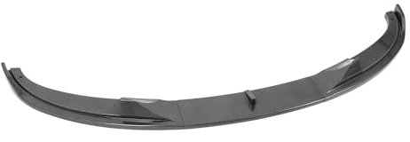 Fabater Frontstoßstangenlippenspoiler, Sportlicher Frontstoßstangenlippen-Kinnspoiler, Auto-Spoiler-Splitter-Diffusor-Schutz für E60 E61 M5 2005–2010 (Kohlefaser-Stil)