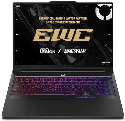 Lenovo Legion Pro 7 AI Gaming Laptop - Display OLED 16 240Hz | Nvidia GeForce RTX 5080 16GB GDDR7 | Intel Ultra 9 275HX | RAM 64GB | SSD 1TB | Windows 11 Home | UK RGB Keyboard - Eclipse Black