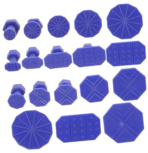 SOESFOUFU Dent Puller Kit 18pcs with Suction Cups and Tabs Auto Body Dent Removal Tool for Automotive Panel Repair
