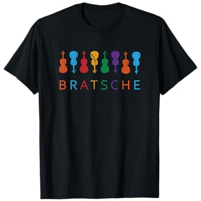 Bratsche Spieler Bratschist Bratscher Orchester Viola T-Shirt