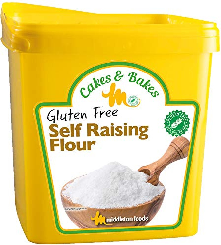 Middletons Gluten Free Self Raising Flour - 4x3kg