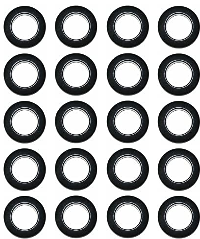 Selling Wonderful 1-9/16-Inch Inner Diameter Plastic Curtain Grommets 50-Pack (Black)