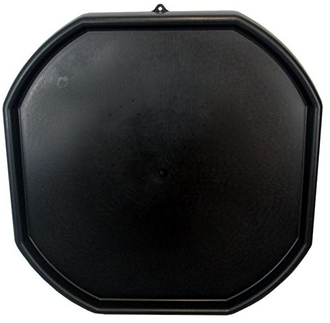 Easy Shopping® COLOUR LARGE/SMALL PLASTIC MIXING TRAY SAND WATER PLAY_BUILDER EQUIMENT Toy Sand Pool Pit Water Game Garden Beach MADE IN UK (Black, Large)