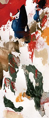 A.Monamour Türtapete Selbstklebend Türfolie Türposter 3D Buntes Acryl Auf Abstraktem Kunst Papier Hintergrund Vinyl Folie Türdeko Tapete Wandbild Türaufkleber Türtattoo 90 x 200 cm