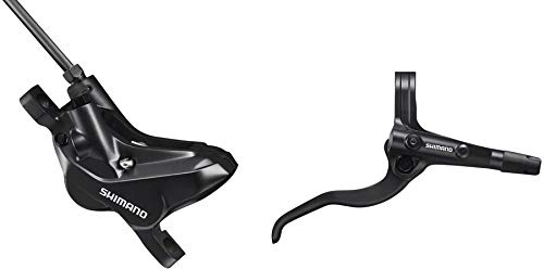 SHIMANO BR-MT420 Disc Brake and BL-MT401 Lever - Rear, Hydraulic, 4-Piston, Post Mount, Black | BR-MT420 Hydraulisches Scheibenbremsen-Set mit BL-MT401 Hebel