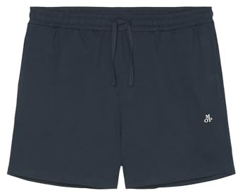 Marc O'Polo Men's Mix N Match Shorts Pajama Bottom, Navy, Medium