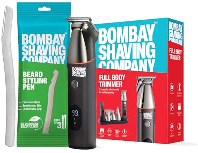 Bombay Shaving Company helkroppstrimmer och skäggpenna kombo